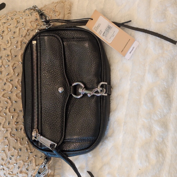 Rebecca Minkoff Blythe Crossbody Black - Picture 1 of 11